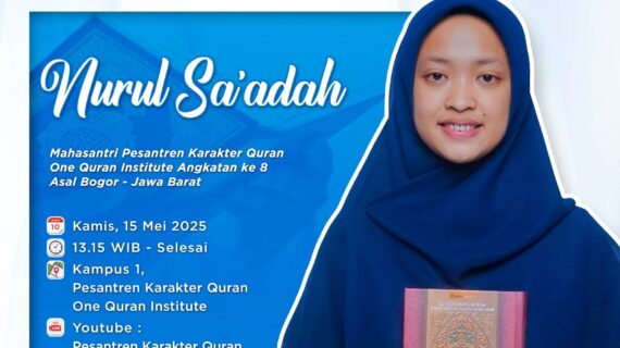 Tasmi’ Al-Quran 5 Juz Sekali Duduk Ananda Nurul Sa’adah